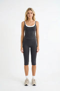 Black high waist sculpting leggings Godde888 women's activewear gym pilates