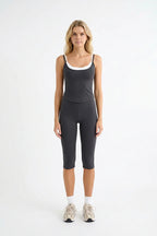 Black high waist sculpting leggings Godde888 women's activewear gym pilates